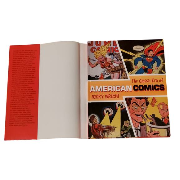 The Classic Era of American Comics by Nicky Wright Joe Kubert 2008 - Picture 3 of 11